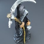 Resin Statue of the Grim Reaper, Handicraft Tabletop Decorative Ornament - Image 4
