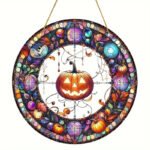 Halloween Acrylic Home Decor Hanging Sign - Image 6