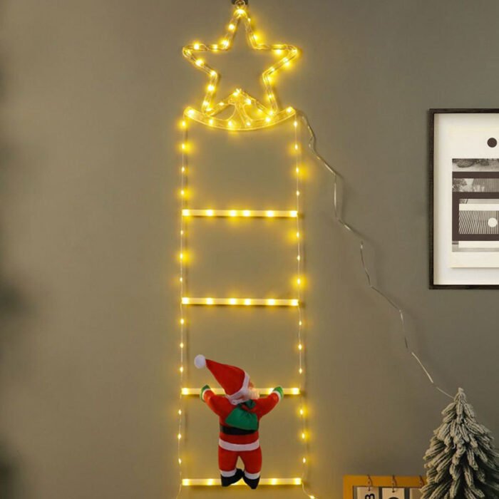 Star Staircase Decorative Ambience Light Strips, Festival Party & Christmas LED String Lights, Outdoor Waterproof Garden Lights - Image 2