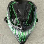 Halloween horror Venom LED light-up mask: a scary costume mask for dance parties and gatherings - Image 5