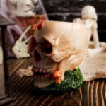 Diverse Halloween skull ornaments, rose skull resin handicrafts for the Ghost Festival, decorations for a terrifying atmosphere - Image 5