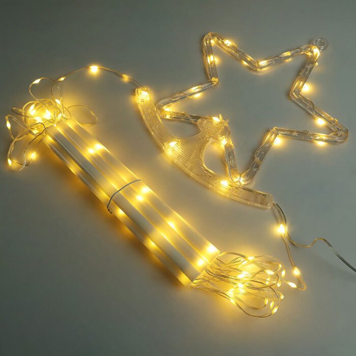 Star Staircase Decorative Ambience Light Strips, Festival Party & Christmas LED String Lights, Outdoor Waterproof Garden Lights - Image 4