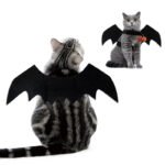 Halloween felt pet decorations: bat wings, pet Halloween toys, felt double wings - Image 4