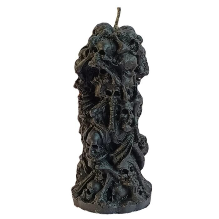 Halloween Decor Handmade Candles | Ghost & Skull Pillar Designs | Creative Home Decor & Holiday Gift - Image 4