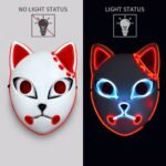 Halloween glowing mask - LED cat face - Image 3