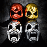Halloween Retro Mask, Halloween Costume Party, Scary Skull