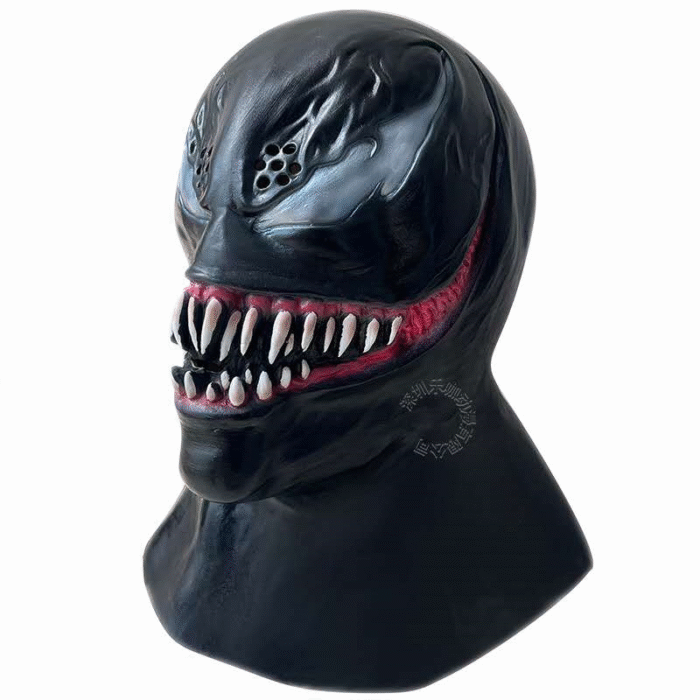 Latex Masks: Screaming Venom, Exorcist, Bird-Beak, Pumpkin, Demon Masks - Image 1