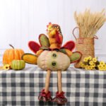 Thanksgiving Turkey Plush Toy with Retractable Function - Image 5
