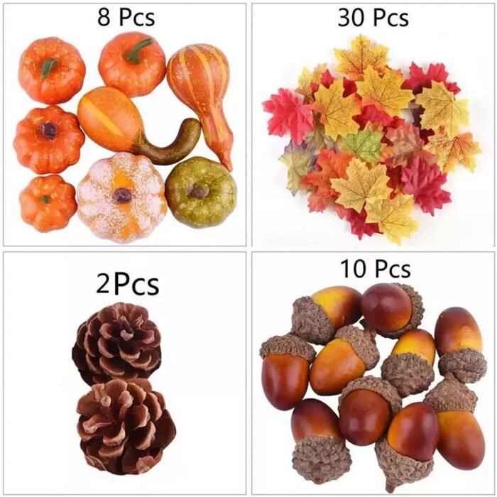 Product Description of Foam Fake Pumpkin Decoration Model Accessory Set - Image 11
