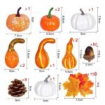 Product Description of Foam Fake Pumpkin Decoration Model Accessory Set - Image 8