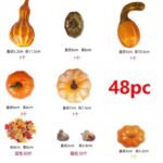 Product Description of Foam Fake Pumpkin Decoration Model Accessory Set - Image 6