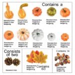 Product Description of Foam Fake Pumpkin Decoration Model Accessory Set - Image 17