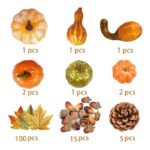 Product Description of Foam Fake Pumpkin Decoration Model Accessory Set - Image 21