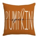 Thanksgiving Autumn Pillow: Pumpkin & Maple Leaf Hand - painted Text Cushion Pillow - Image 8