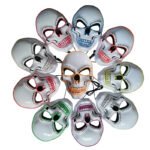 Halloween Skeleton Glowing Mask, a horror and funny full-face LED mask from European and American movies - Image 2